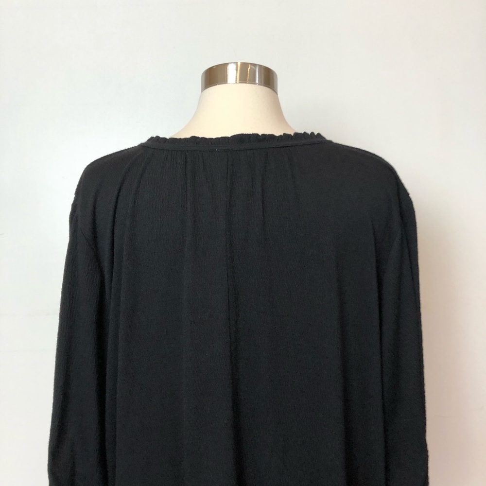 Old Navy Black Tassel Tie Top - Picture 11 of 14